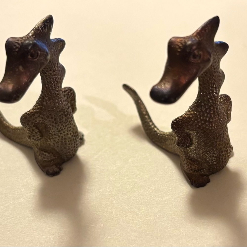 Vintage Pewter Dragon